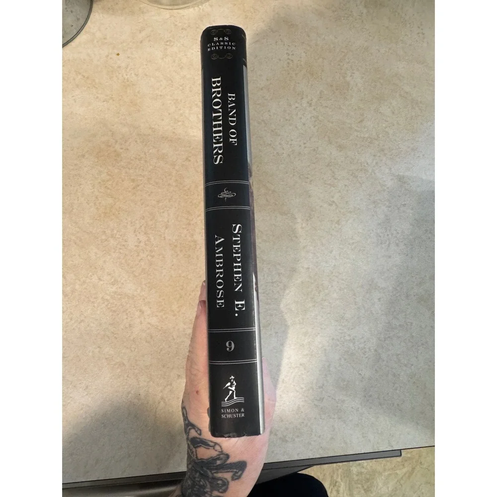 Band of Brothers Stephen E Ambrose Hardcover S&S Classic Edition 101st Airborne